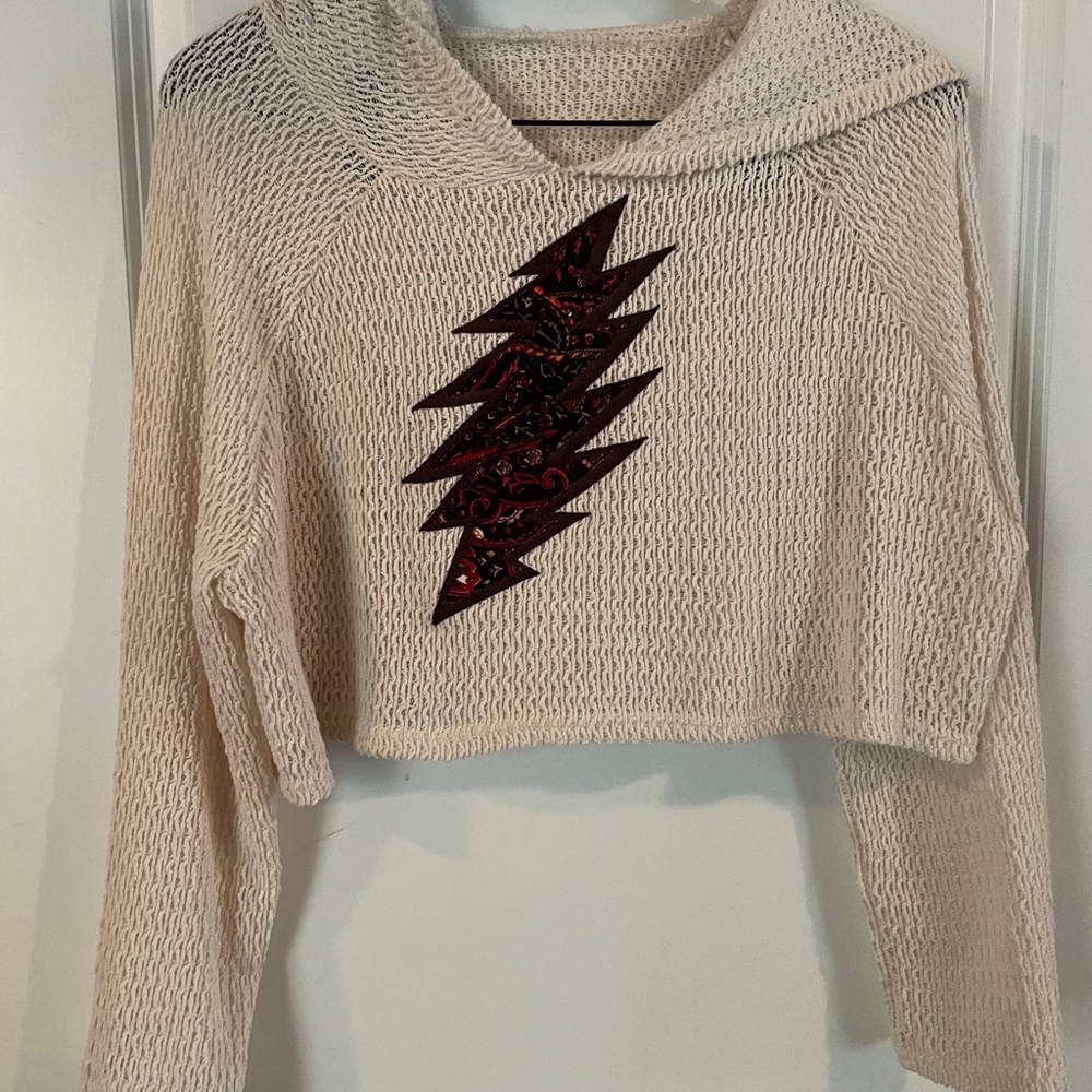 Grateful Dead Cropped Sweater